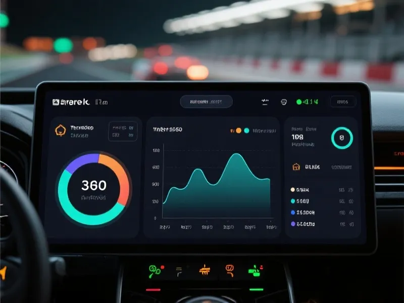 168极速赛车 数据看板界面